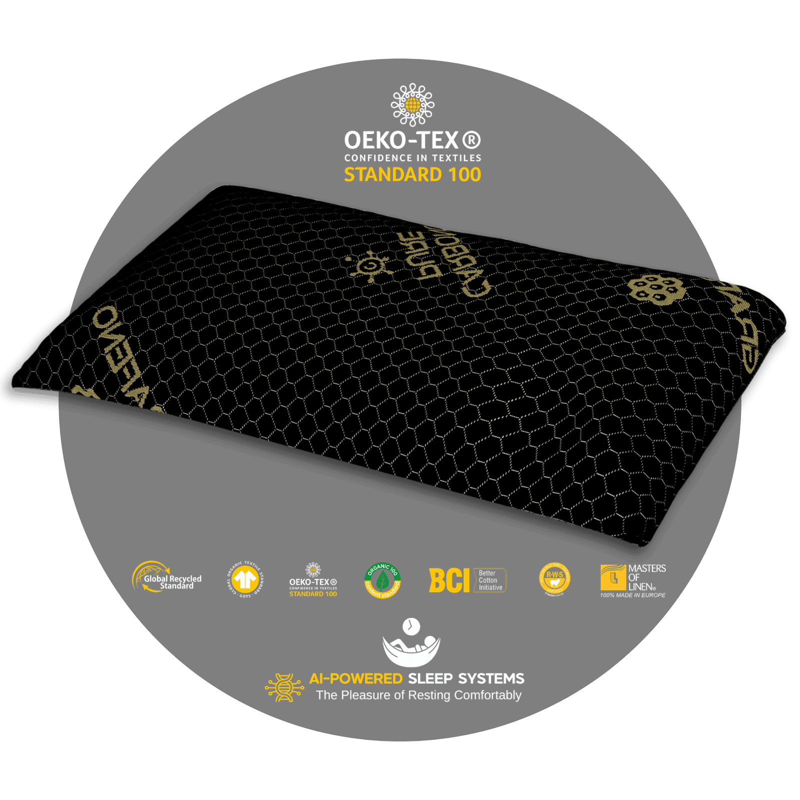 ALMOHADA SENSO BLACK